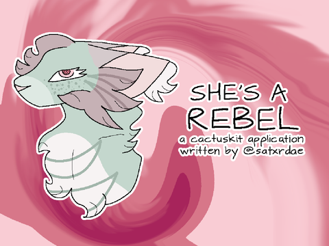 062 . SHE'S A REBEL - placeholder