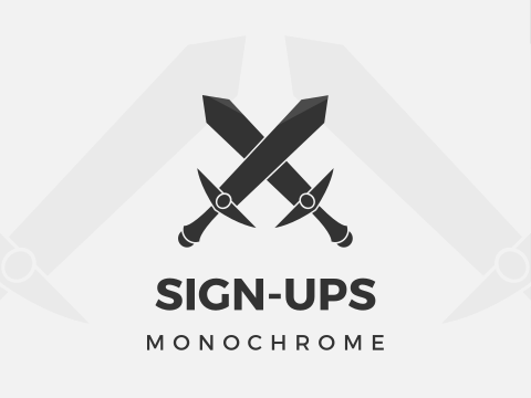 Signups - Monochrome remix