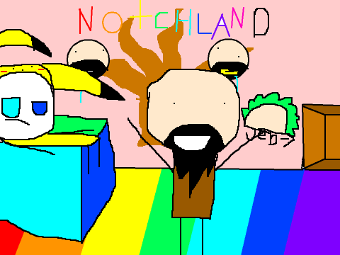 If Tacos were in minecraft-color edition