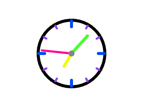 100% Pen Clock!