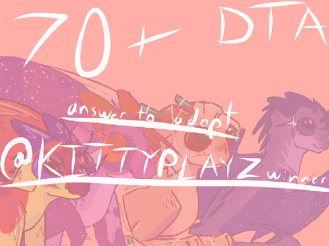 70+ Answer to adopt!!