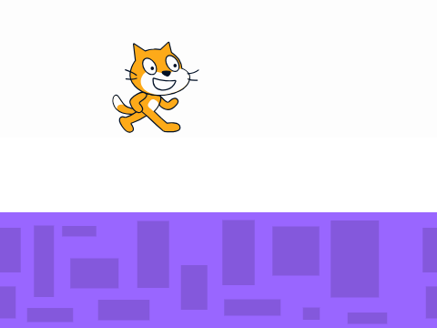Bouncing Cat