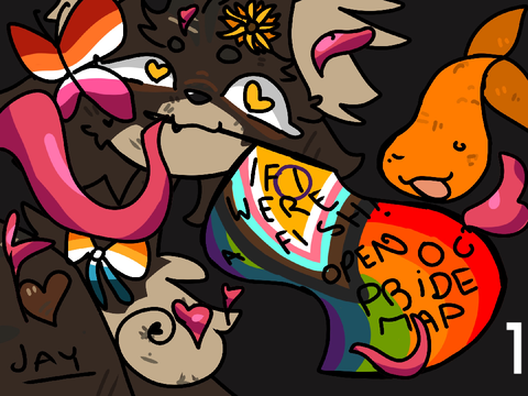 IF I WERE A FISH || OPEN OC PRIDE MAP