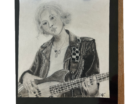 Realistic Rosé sketch DAY 4 OF SUMMER AP ART PROJECT FINISHED! 