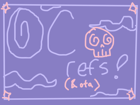 OC refs!