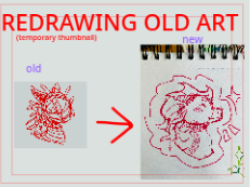 REDRAWING OLD ART