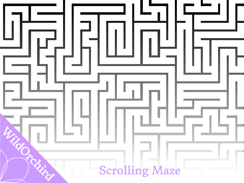 Scrolling Maze