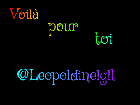 OC pour @leopoldinelglt