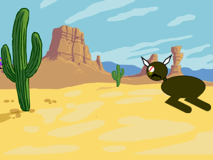 WizardBoy 1 : Bailey The Bull In Desert Disaster!