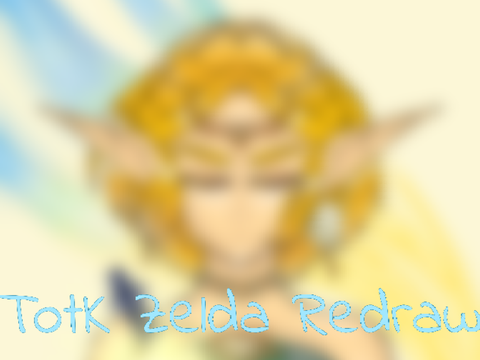 TotK Zelda Redraw