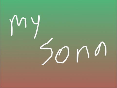 New sona!
