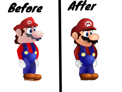 New Mario Vector