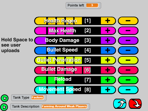 Diep.io Planner