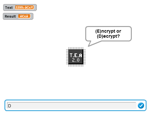 Text Encryption Algorithm with password checking