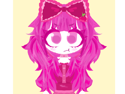 Pink drawing :DD