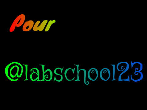 Pour @labschool23
