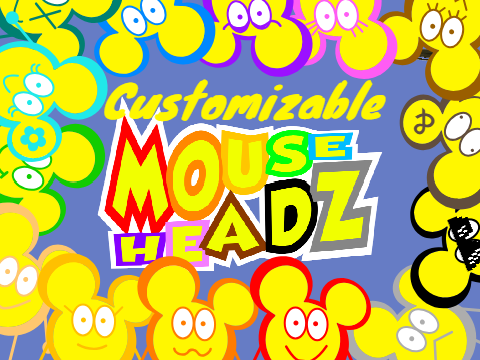Customizable/blank mouseheadz