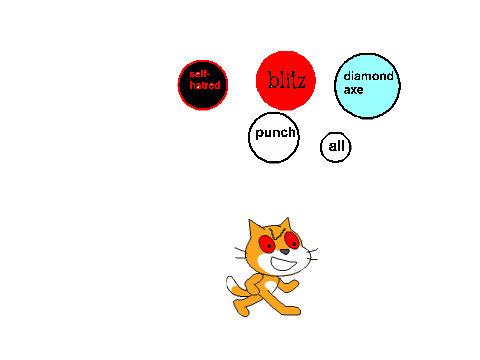 evil scratch is back! beat him up! 