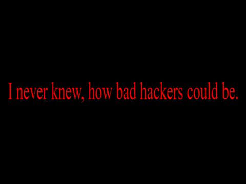 I KNOW THIS STUFF IT HAS HAPPENED TO ME I KNOW HOW THEY WILL REACT I WONT LET IT HAPPEN TO OTHERS