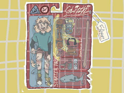 Glitch starter pack - box doll trend
