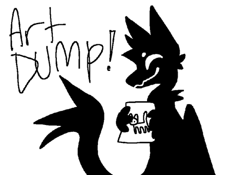 a wild art dump in its natural habitat, scratch