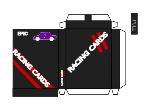 RACING CARDS PACK TEMPLATES