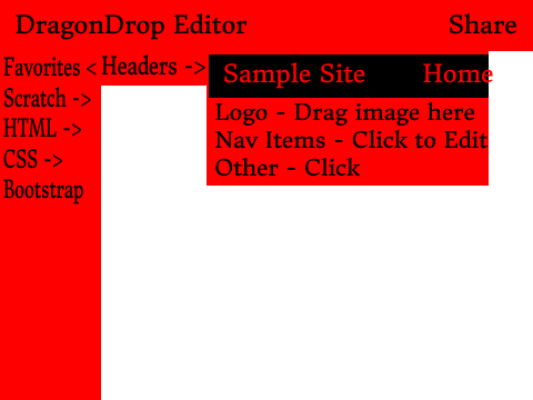 Dragon Drop Editor Idea #2