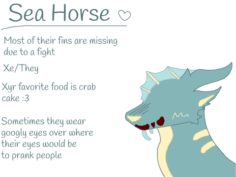 Sea Horse!