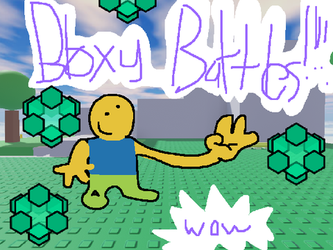bloxy battles: Destroy the beacon!!!