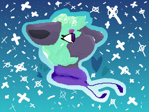 starry eyes ii fanart for @CyberPunch!!