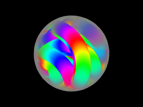 rainbow circle thing you will look at for two seconds and then promptly forget about