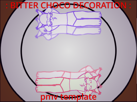 : BITTER CHOCO DECORATION : REMAKE (ish) : 
