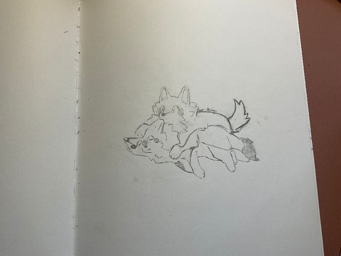 Wolf Drawings!!