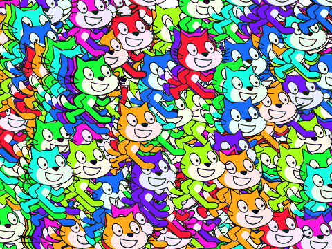 キラキラねこ大量発生