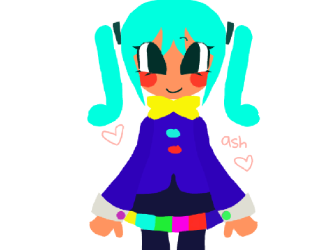 Static Miku (drawing) 