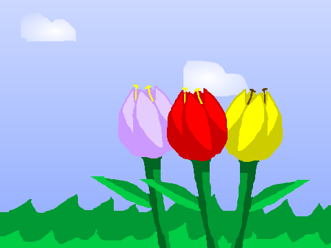 Tulips! :D -Speed Draw-