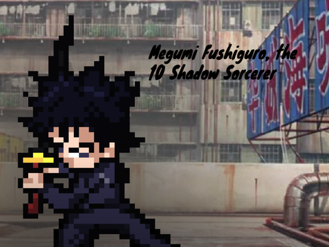Megumi Fushiguro, the 10 Shadow Sorcerer