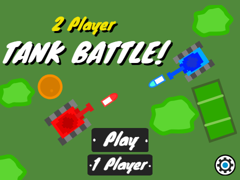 Tanks Battle! New update! (2 Player) V0.5 (beta)