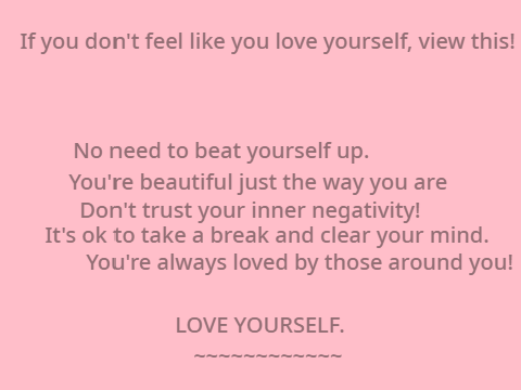 ~the positivity project~