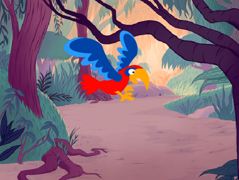 Flying Parrot