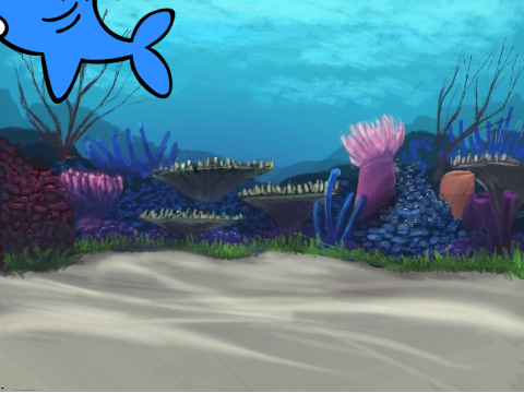 shark needs scran
