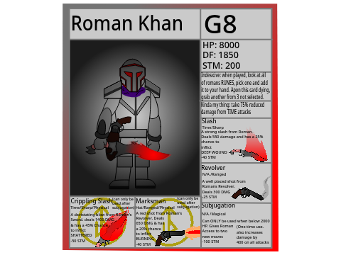 ScratchVerse Roman Card