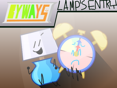 BYWAYS Entry 1: Breaking news: Table lamp and alarm clock caught flying in the air 