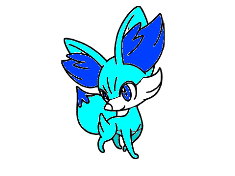 Fennekin Pokemon CC Entry: Blizzard Fennekin