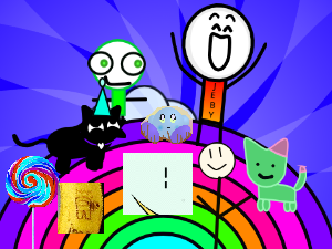 Add Yourself: In a Rainbow Party! remix remix remix