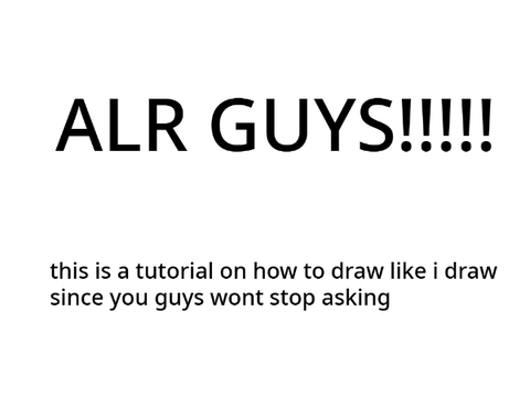 draw like i draw