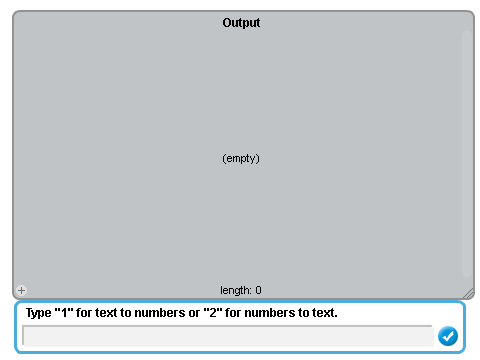 Text to Numbers Translater