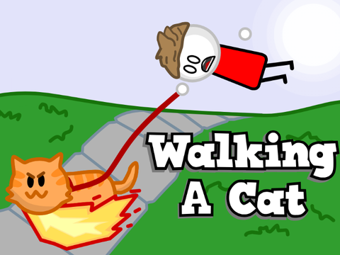 Walking a Cat Be Like :o