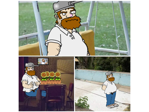 Crazy Dave Waiting (MEME)