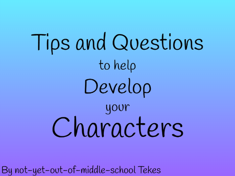 || Questions to help develop your characters ||